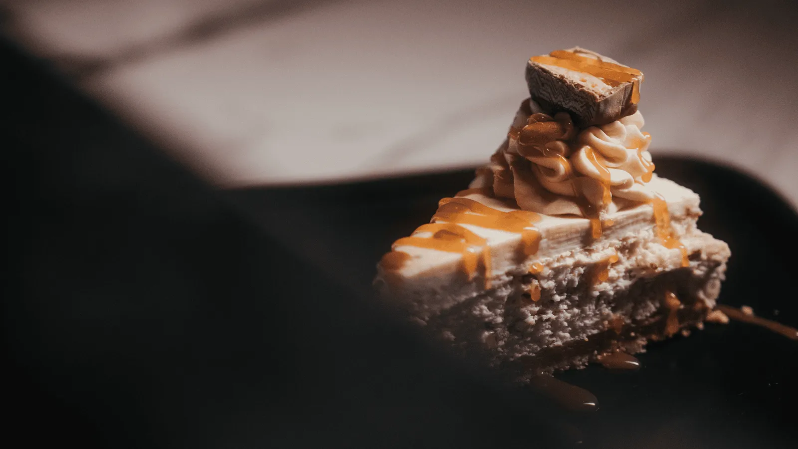 Cheesecake au caramel