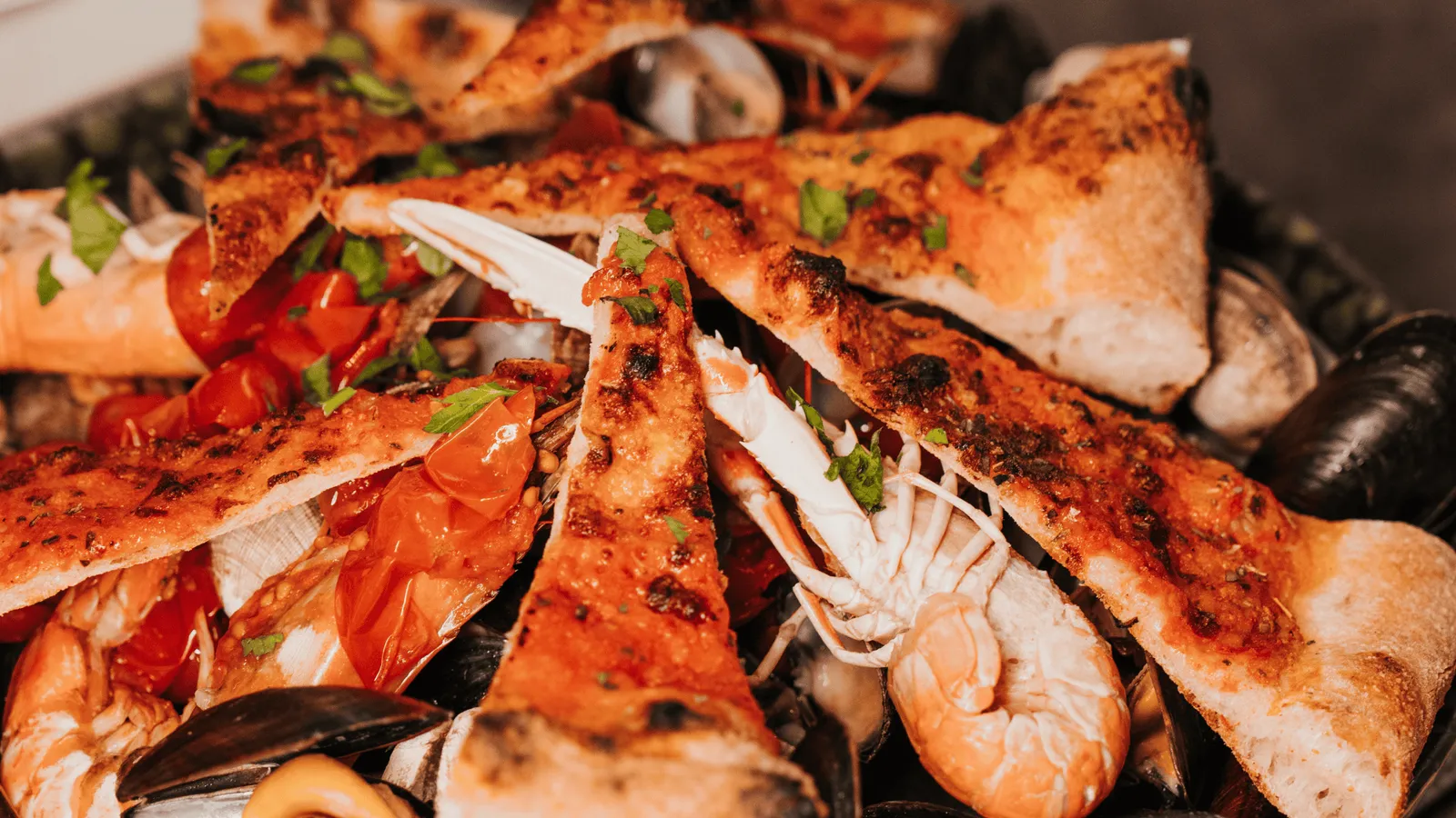 Zuppa di pesce aux langoustines